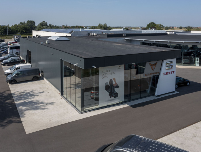 CUPRA Lagrou Diksmuide exterieur