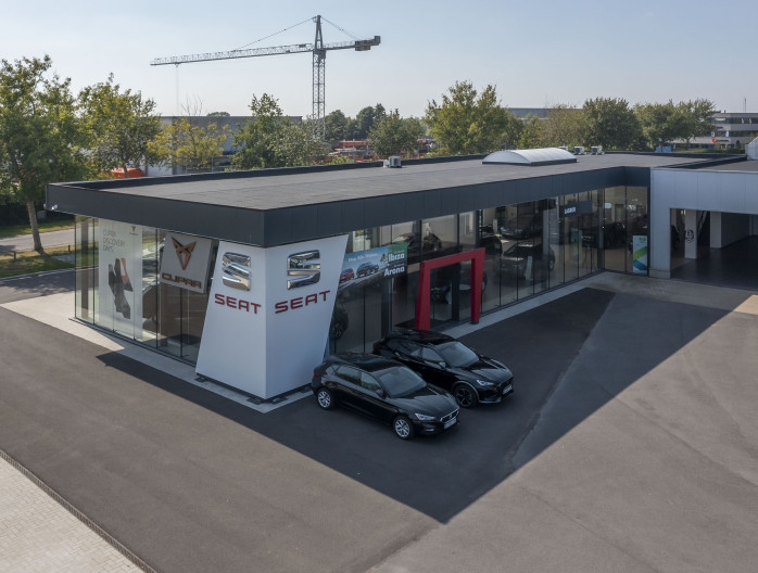 Showroom SEAT Diksmuide exterieur