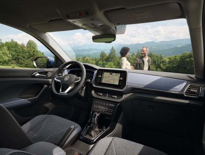 New T-Cross dashboard