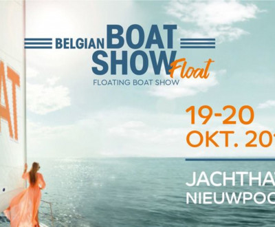 Belgian Boat Show Float - Autobedrijf Lagrou als sponsor