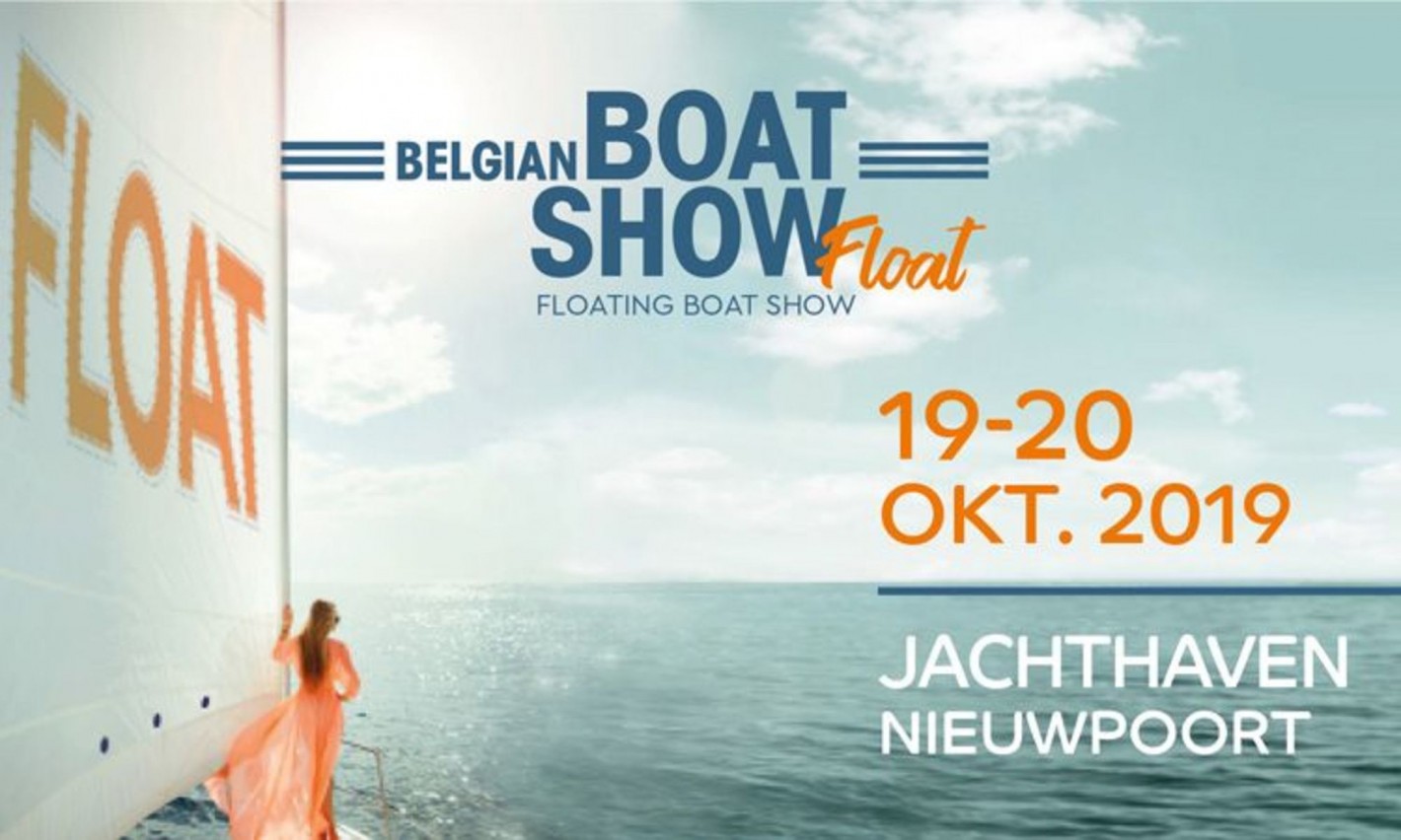 Belgian Boat Show Float - Autobedrijf Lagrou als sponsor