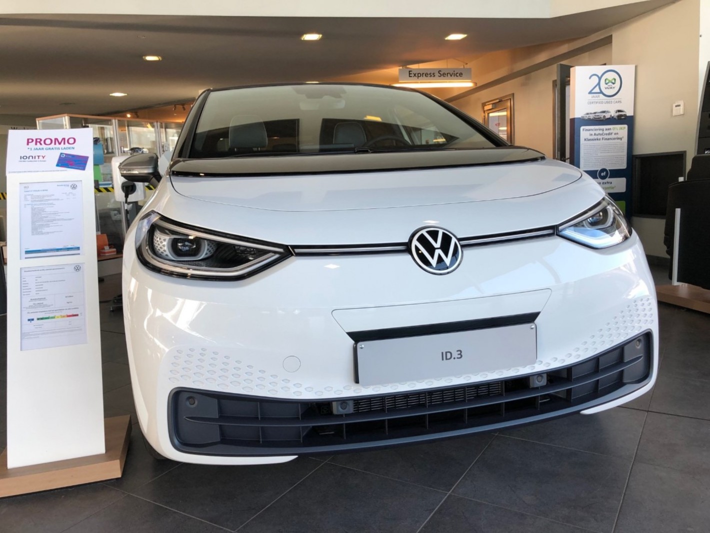 Nieuwe Volkswagen ID3 bij Autobedrijf Lagrou