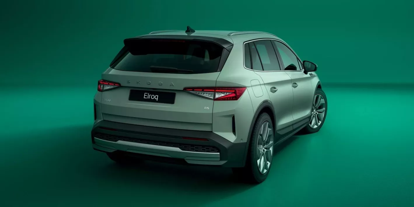 Škoda Elroq achteraanzicht