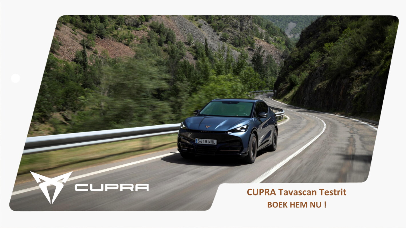 boek je testrit met de CUPRA Tavascan