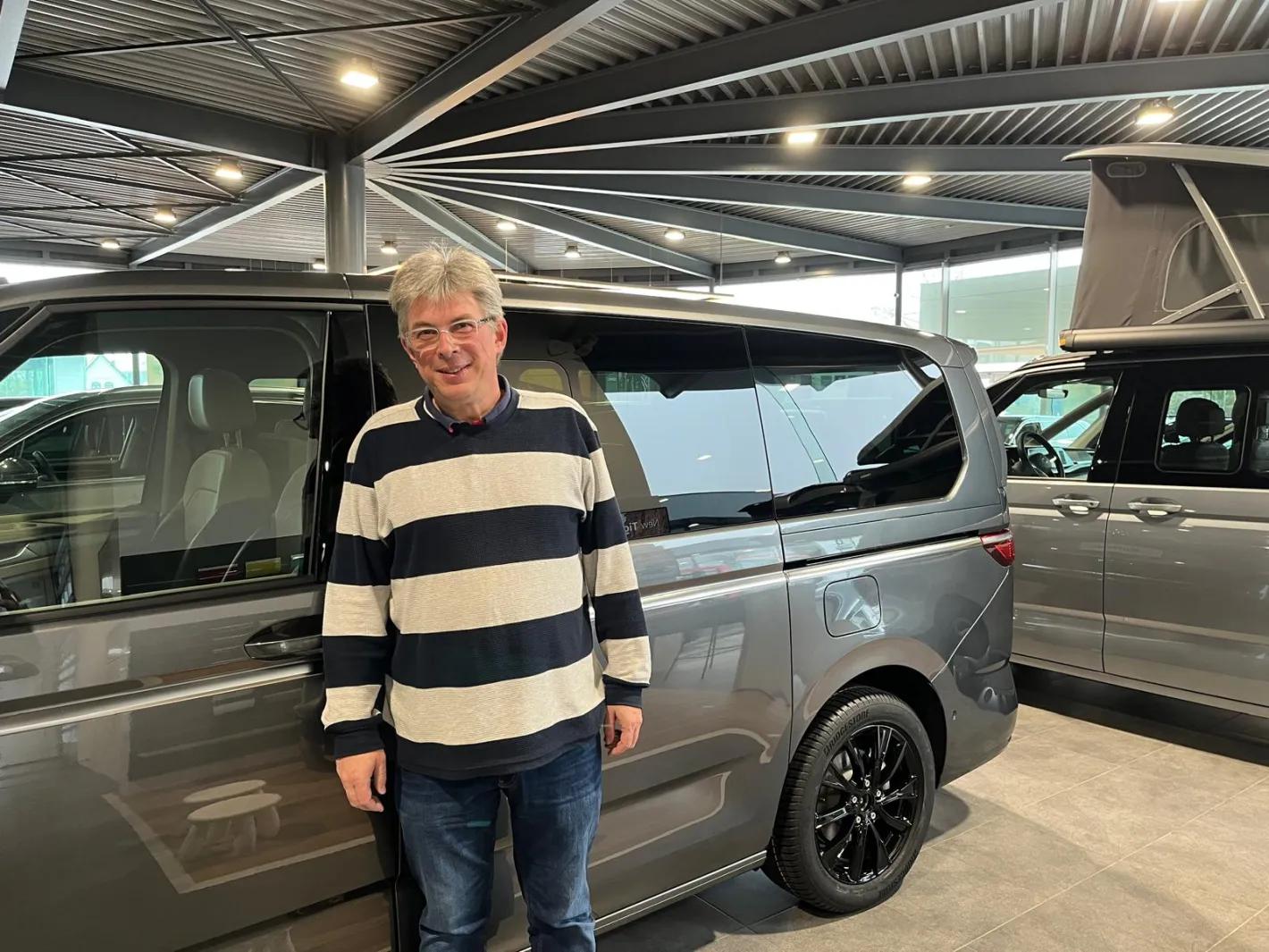 Chrisophe van Volkswagen Van Center Diksmuide